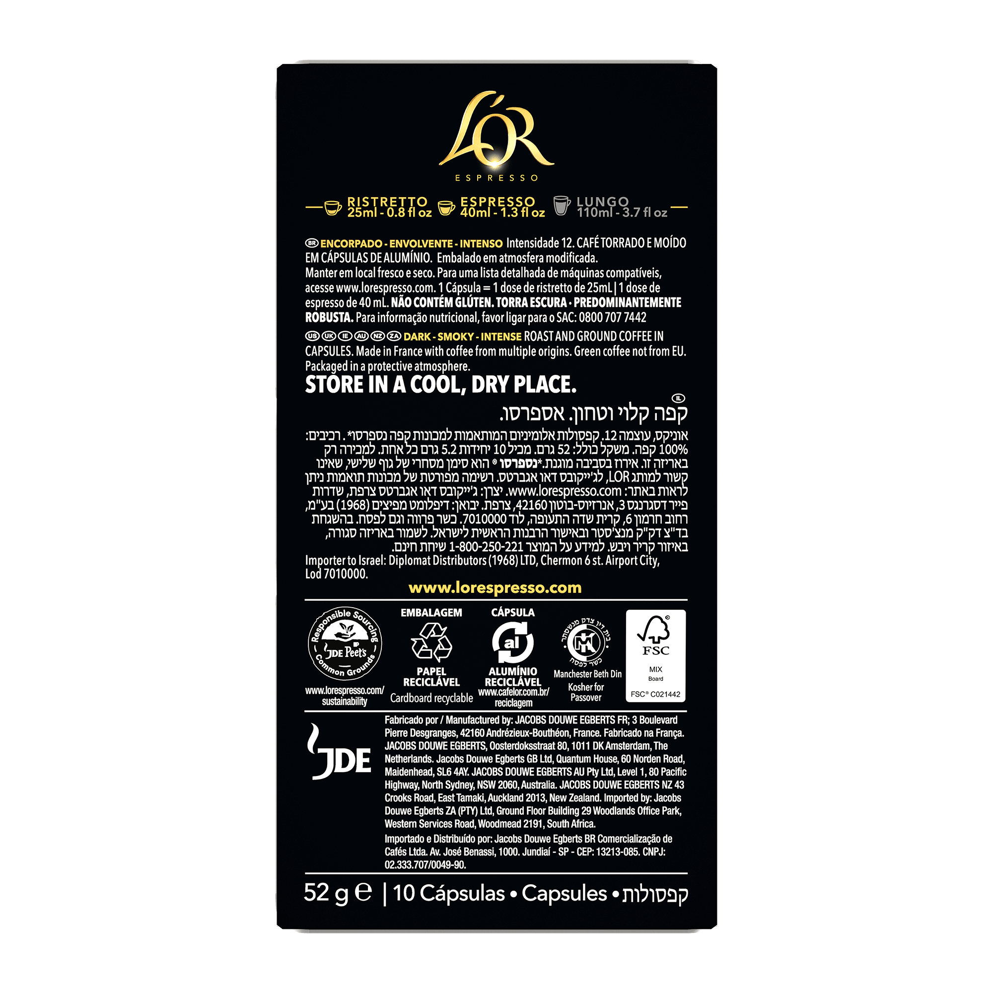 L'OR Onyx Espresso Capsules - Image 7